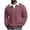 Red-long sleeve shirts for men, variant on FNFYFH Men's Waffle Knit Shirt Long Sleeve Casual Quarter Zip Golf Shirts Color Block Collared Pullover Tops