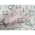 thumbnail image 4 of oneOone Cotton Cambric Fabric Line Geometric Printed Fabric 1 Yard 56 Inch Wide, 4 of 4