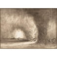 thumbnail image 3 of William West 18x14 Black Modern Framed Museum Art Print Titled - A Column of Oriental Travelers Scattered by a Dust Storm (The Israelites Passing Through the Wilderness Preceded by the Pilla, 3 of 5
