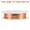Light Brown 0.5mm, variant on Uxcell 28 Gauge Copper Wire 0.3mm Dia Silver Tone Resistant Beading Wires Pendant Making Art Craft 15M 1 Roll