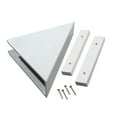 thumbnail image 1 of Palisade Vinyl Waterproof Corner Shower Shelf Dusty Pearl, 1 of 7