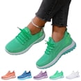 thumbnail image 3 of Womens Orthopedic Shoes Arch Support Sneakers Lightweight Non Slip Slip Shoes Mesh Stretch Comfort Travel Gym Running Tennis Shoe,Light Green,39, 3 of 6