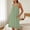 #340-Green, variant on TaTaai Women's Square Neck Sleep Dress with Hem, Side Pocket, Sleeveless Style, and Comfortable Relaxed Fit Gift