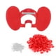 thumbnail image 1 of Gafas de pollo gafas de pollo que no dañan a otros pollos o pájaros más pequeños para pollos en tamaño pequeño y mediano para interiores para uso diario al aire libre Amonsee Otros, 1 of 8