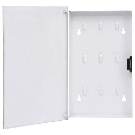 

Ferry Key Box with Magnetic Board White 11.8 x7.9 x2.2 Utility Hooks