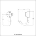 thumbnail image 2 of Venus Collection Robe Hook, 2 of 2