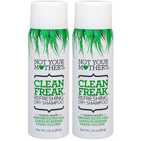 (2 pack) Not Your Mother's Clean Freak Refreshing Dry Shampoo, 1.6