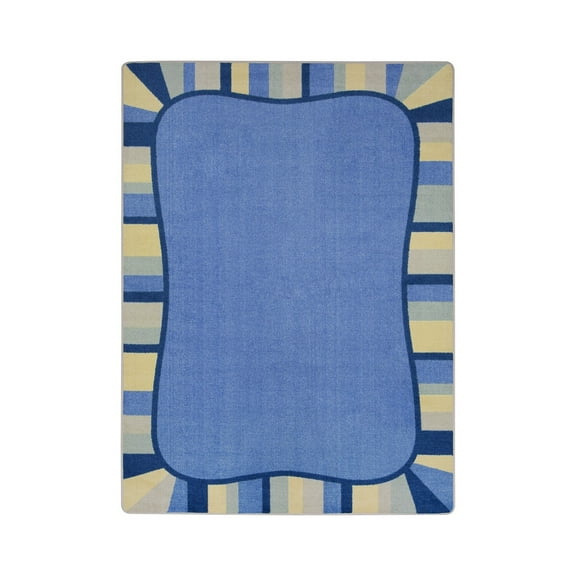 Colorful Accents 5'4" x 7'8" Area Rug In Color Pastel-Color:Pastel,Material:Nylon