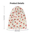 thumbnail image 4 of Sikiie Cartoon Flat Mushrooms Toddler Beanie Kids Beanie Hat Warm Winter Hats for Boys Girls Knit Cap, 4 of 7