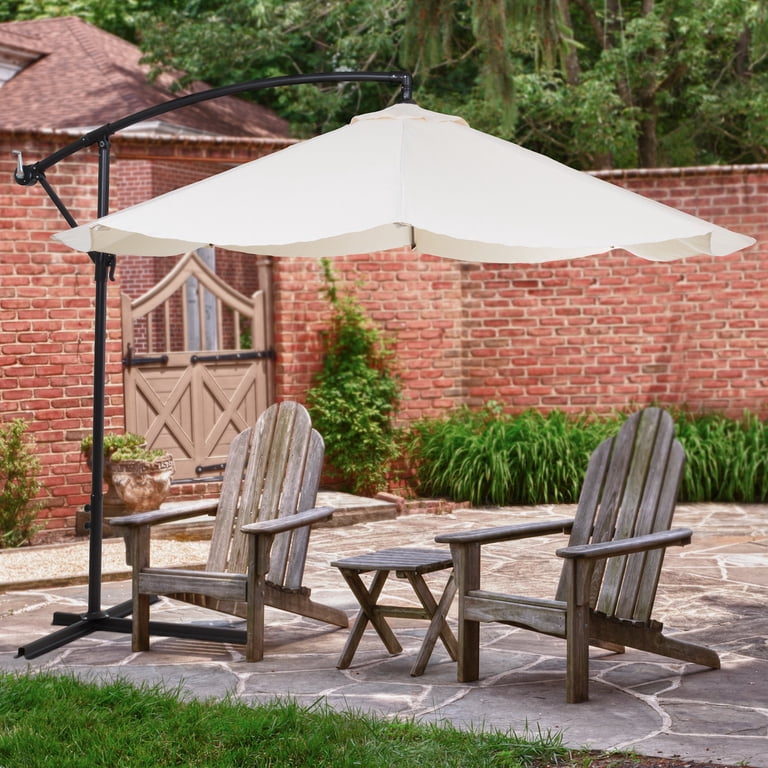 garden aluminum hanging patio umbrella COBIZI 10ft Offset Market with Easy Tilt Adjust The curvy patio offset umbrella has a generous large canopy JEAREY 12 ft. L Outdoor