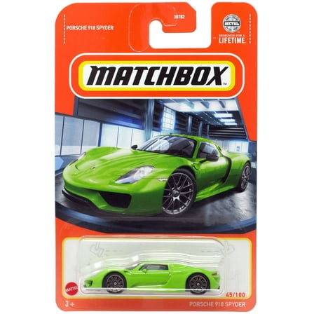 Matchbox Porsche 918 Spyder Diecast Car