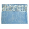 thumbnail image 2 of AWST Int'l Lila Linear Horses Pashmina Scarf, 2 of 5