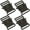 B, variant on 4 Pcs Metal Quick Side Release Buckles Multifunctional Replacement Buckles For Harnesses Belts And Bags