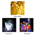 thumbnail image 4 of Solar Power Copper Wire Decorative String Lights Holiday Christmas Light Total Length 21.9 Meters with Eight Functions, 4 of 10