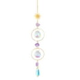 thumbnail image 1 of FLhrweasw Metal Rainbow Collection Hanging Sun Crystal Prisms Home Wall Decor (M), 1 of 8