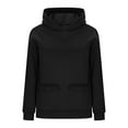 thumbnail image 7 of Women's Lightweight Hoodie Sweatshirts Long Sleeve Casual Loose Fit Pullover Fall Tops with Two Flap Pockets 2025, 7 of 7
