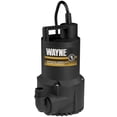 thumbnail image 1 of Wayne 57719-REL1 RUP160 1/6 HP Oil Free Submersible Multi-Purpose Water Pump, Black, 1 of 4