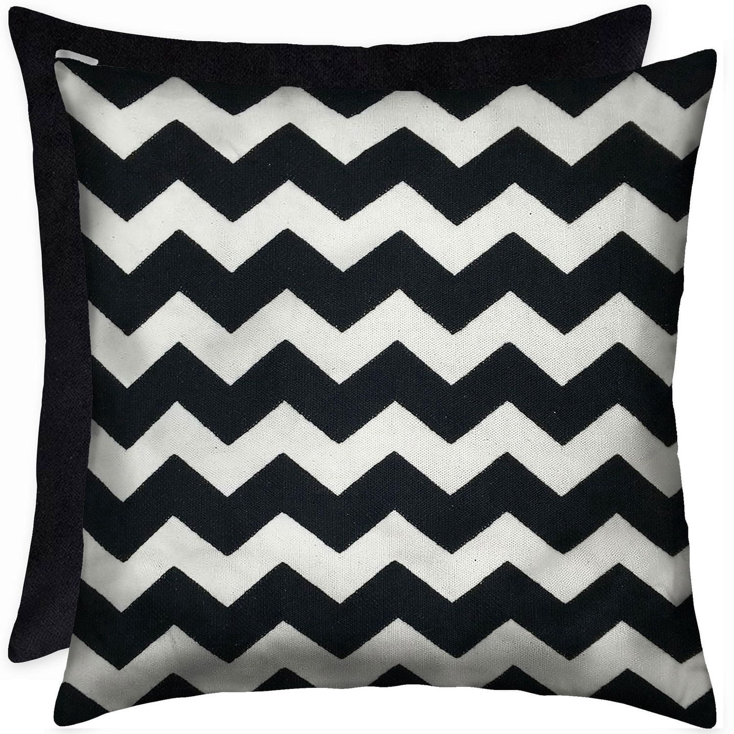 hometrends Embroidered 2 Pack Decorative Pillows