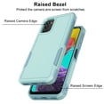 thumbnail image 5 of Samsung Galaxy A14 5G Phone Case and Screen Protector, eBizWare Shockproof Rubber Case for Galaxy A14 5G 6.6-inch, Heavy Duty Armor Full Body Protective Hybrid PC Back Case Cover -Green, 5 of 9