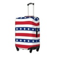 thumbnail image 2 of Gaeub American Patriotic Stars And Stripes Elastic Luggage Cover with Concealed Zipper Dust-Proof Luggage Cover Protector - 18-32 inch - Small, 2 of 9