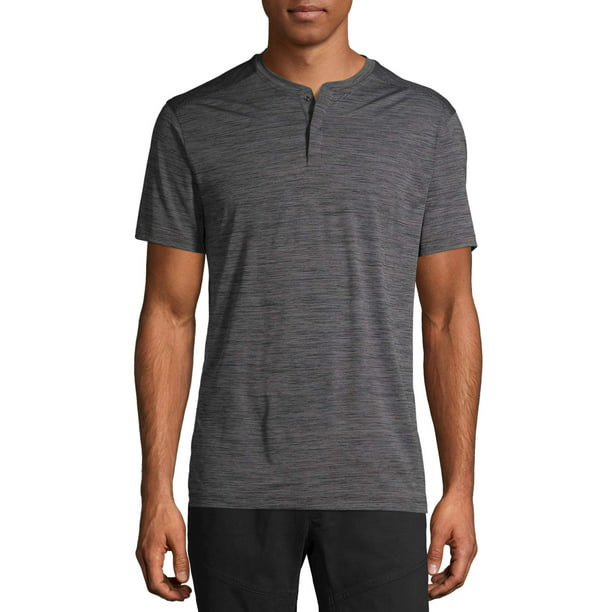 George Men's and Big Men's Short Sleeve Performance Henley, Available ...
