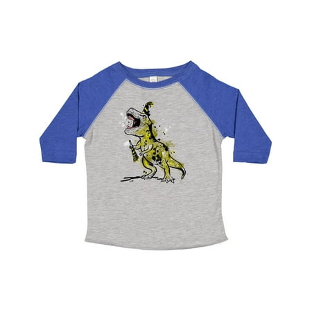 

Inktastic Graffiti T-Rex New Year s Party Gift Toddler Boy or Toddler Girl T-Shirt