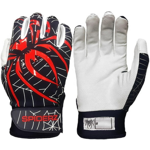 Spiderz Alpha Adult Baseball/Softball Batting Gloves