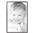 thumbnail image 2 of ArtToFrames 26" x 39" Black Square with Gold Beads Picture Frame, 26x39 inch Black Wood Poster Frame (WOM-5021),  Pack, 2 of 6