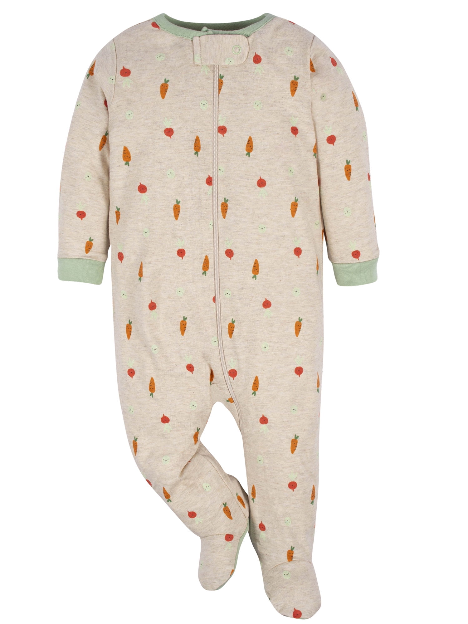 Gerber Baby Boy or Girl Gender Neutral Sleep 'n Play Footed Pajamas, 4-Pack