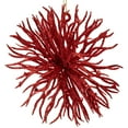 thumbnail image 5 of Northlight Starburst Hanging Christmas Ornament - 4.5" - Red, 5 of 6