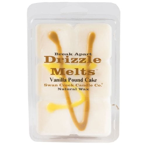 Swan Creek Candle Drizzle Vanilla Pound Cake Scented Wax Melt Candle