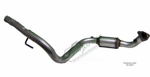 Davico Mfg Catalytic Converter P/N:19375 Fits select: 2002-2006 CADILLAC ESCALADE, 2002-2006 GMC YUKON