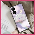 thumbnail image 5 of KBS-Phone Case For TCL 50 5G, Durable Phone lens protection TPU Cartoon protective Soft Case Rotatable stand Quicksand Back Cover Anti-knock Glitter Dirt-resistant Waterproof Simplicity, 5 of 9