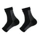 thumbnail image 3 of 1 par de calcetines de compresión elásticos Nikou para protección de tobillo ciclismo running color negro talla L/XL, 3 of 15