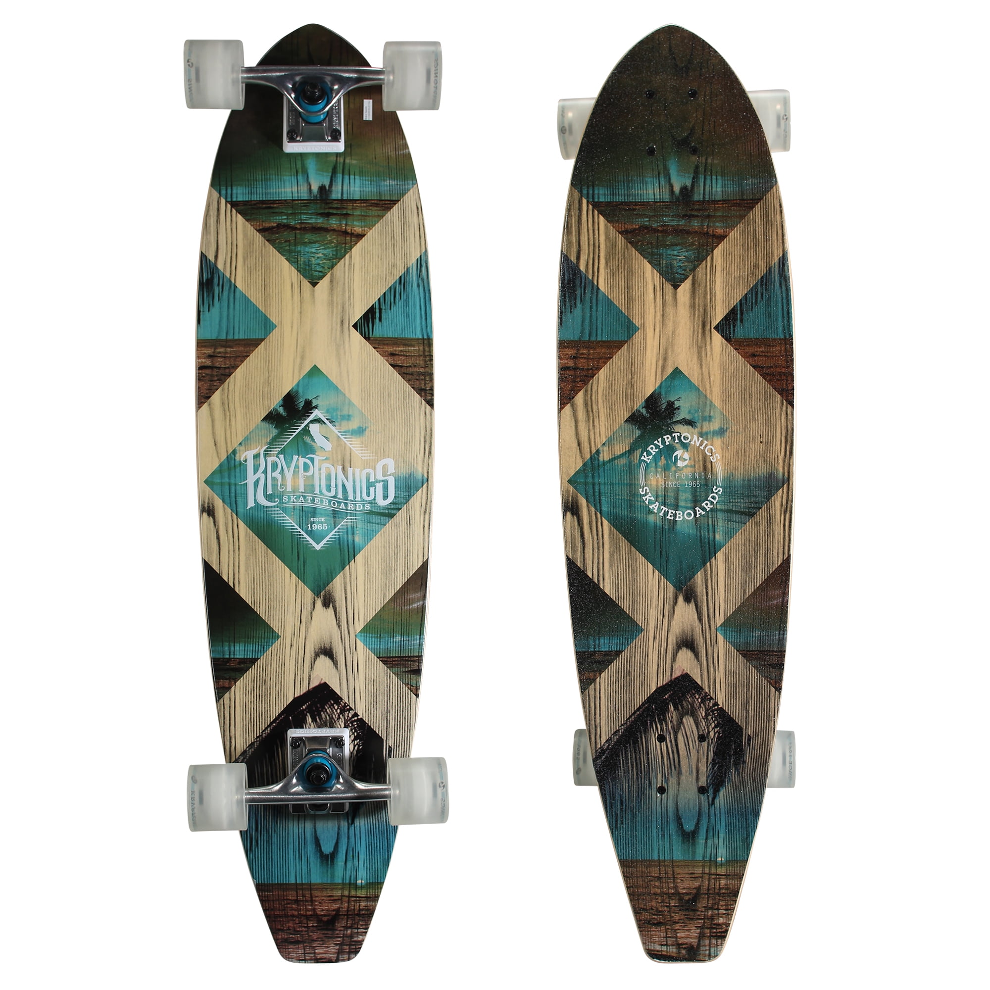 Kryptonics 36" Longboard Complete Skateboard (36" x 9")