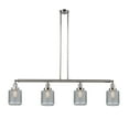 thumbnail image 3 of Innovations Lighting 214-S Stanton Stanton 4 Light 51" Wide Linear Chandelier - Oil Rubbed, 3 of 7