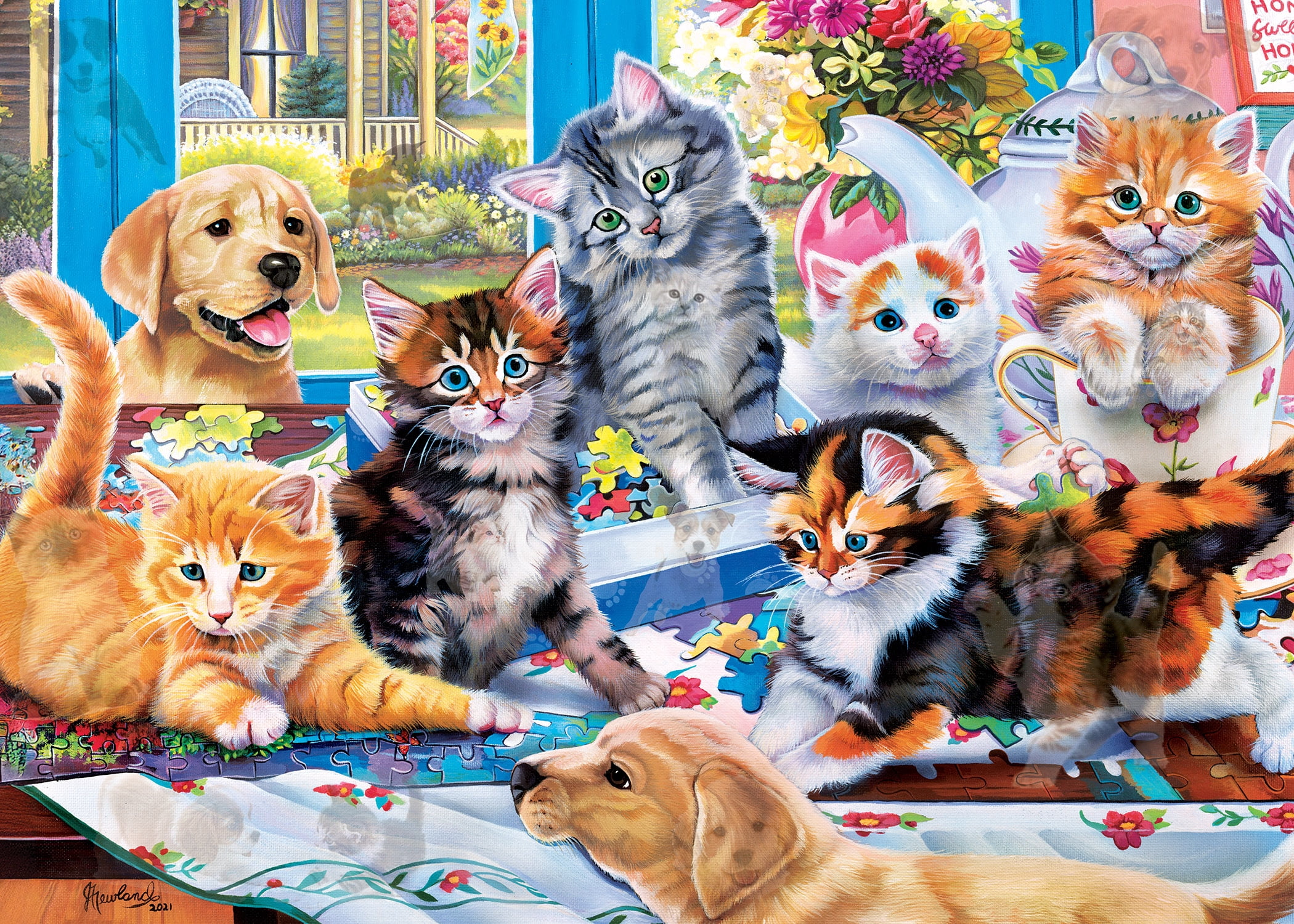 Hidden Images Glow In The Dark - Puzzling Gone Wild 500 Piece Puzzle