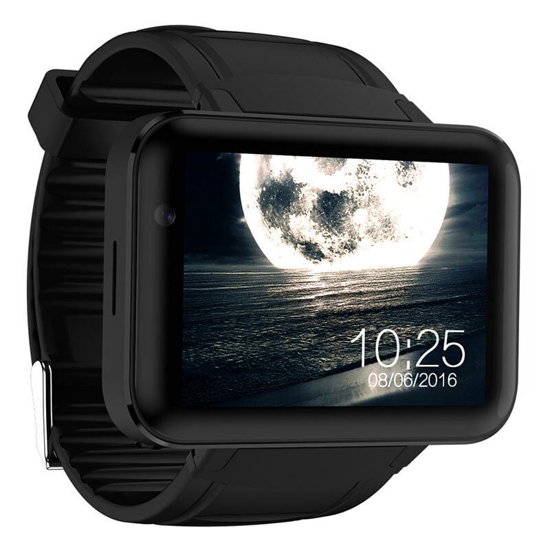 Ellers sne Gedehams DM98 2.2'' Large Screen 3G WiFi Bluetooth Smart Watch Android 5.1 GPS SIM  Camera,Black - Walmart.com
