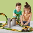 thumbnail image 5 of Esaierr 92PCS Toddler Baby Toys Dinosaur Race Car Tracks Toys Roller Coaster Kids Boys Girls Toys Racing Car Anti-Gravity Flip Educational Toys for 3-7Y, 5 of 5