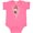Hot Pink, variant on Inktastic Ballet Dancer for Little Girls Girls Baby Bodysuit