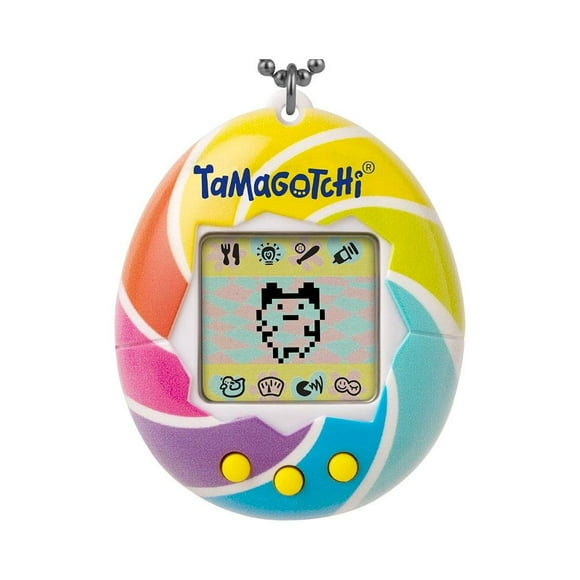 Mascota electrónica Tamagotchi Original Remolino de Caramelo Candy Swirl Bandai