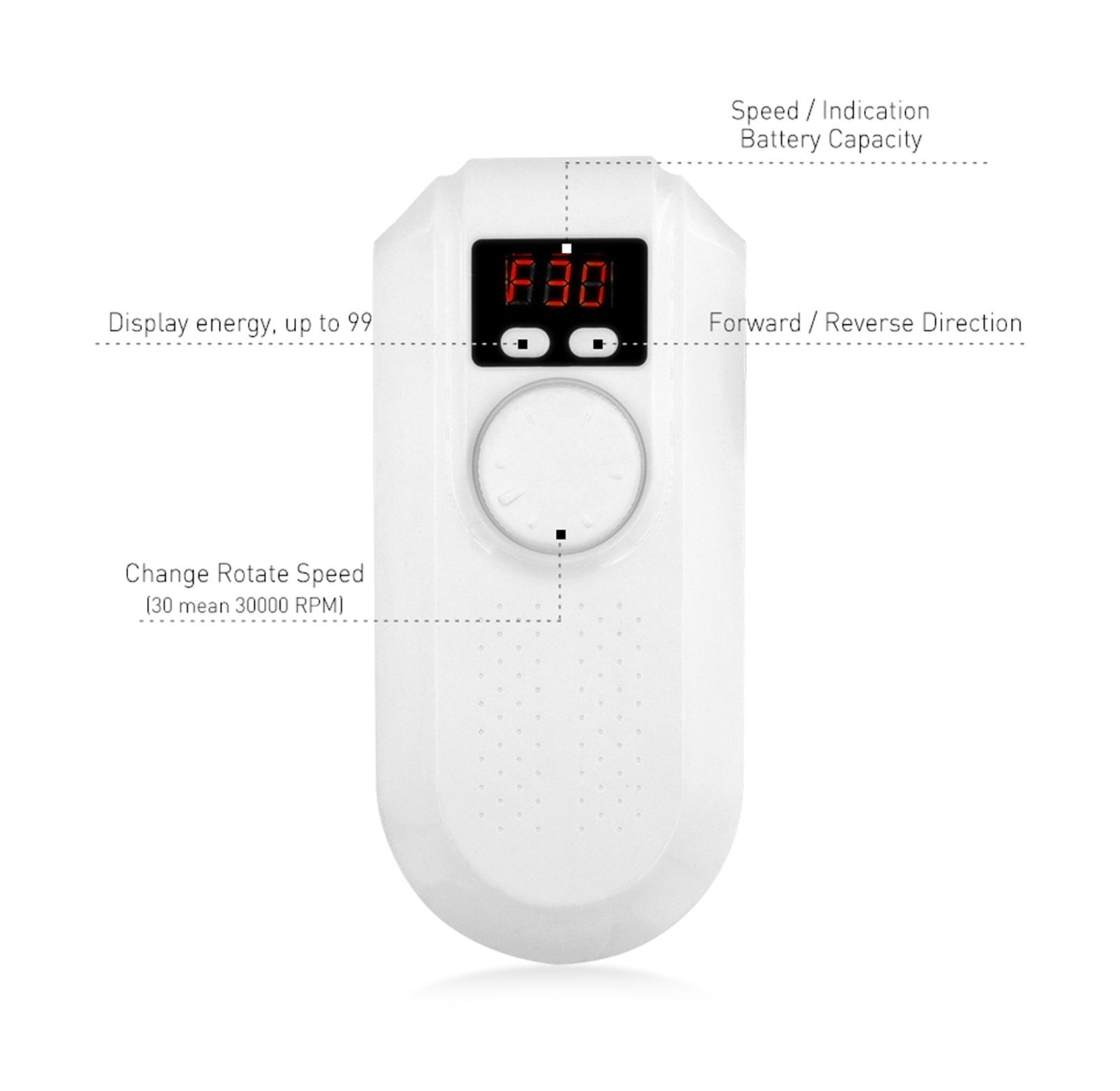 Portable Electric Nail Drill Machine, Manicure Rechargeable Nail Drill Pedicure Machine Nail Files, Nail Art Equipment ,Low Noise