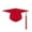 Red, variant on Hat For Kids Boys Girls Preschool Kindergarten Unisex Children'S Child Size Adjustable Elastic Band Graduation Cap Hat With 2022 Tassel 2-12 Years