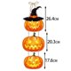 thumbnail image 1 of Colgante de linterna de calabaza de Halloween, pancarta de murciélago escalofriante de cara de fantasma, decoración de puerta, feliz Festival DE fantasma de Halloween, decoración de fiesta, 1 of 4