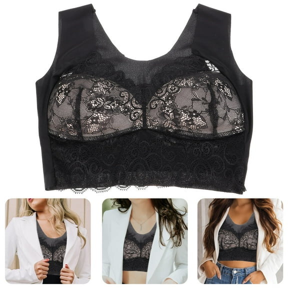 GOOHOCHY Bralette Black 1Pack 13.4X12.6X2.0In