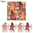 thumbnail image 3 of Colgantes de madera de Navidad, hombrecitos de jengibre, gnomos, adornos colgantes para árbol de Navidad 2024, decoraciones navideñas para el hogar, regalo de Año Nuevo, 3 of 5