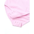 thumbnail image 7 of Hansber Kids Girls Velvet Leotard Backless Bodysuit Long Sleeves Tank Ballet Dancewear Sportswear Pink 140, 7 of 7