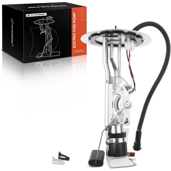 A-Premium Electric Fuel Pump Module Assembly Replacement for Ford E-150 E-250 E-350 Econoline 1997-2002 E-450 Super Duty Econoline Super Duty Center Tank 2 Tube Ports