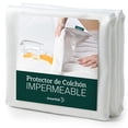 thumbnail image 1 of Dreamlab Protector de Colchón Tela Suave 100% Impermeable e hipoalergénico, a Prueba de ácaros, Tamaño Individual, 1 of 10