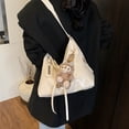 thumbnail image 3 of Bolso de mano informal de gran capacidad y estilo de alta gama para mujer, nuevo bolso de mensajero de hombro versátil y de moda de estilo coreano 2025, 3 of 5